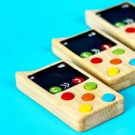 موبایل اسباب بازی چوبی